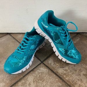 Crazy Train Glitter Sneakers